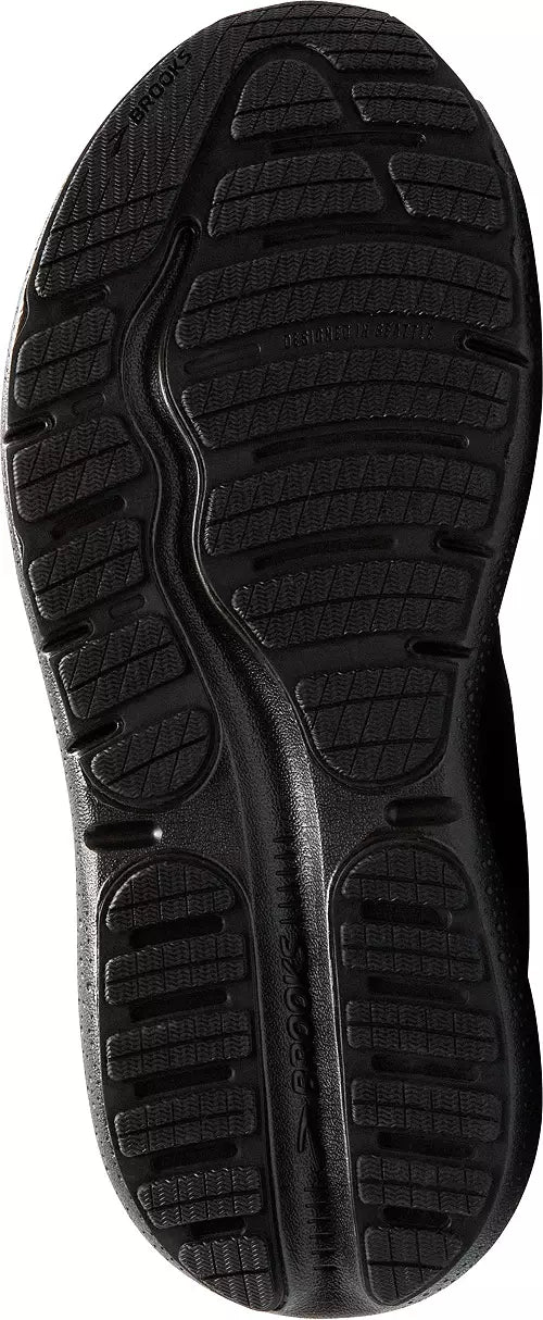 Men's Brooks Ghost Max 2, Black/Black/Ebony