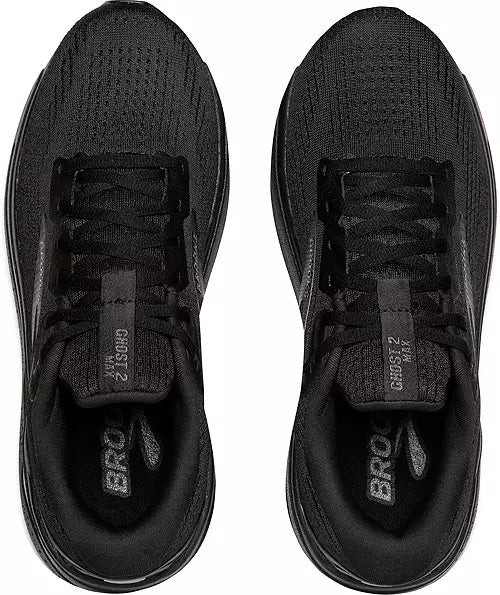 Men's Brooks Ghost Max 2, Black/Black/Ebony