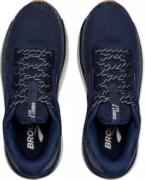 Men's Brooks Ghost Max 2, Peacoat/Stone/Biscuit