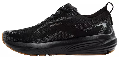 Men's Brooks Glycerin 22, Black/Primer Gray/Biscuit