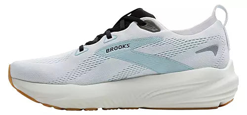Men's Brooks Glycerin 22, Bright White/Winter Sky/Black