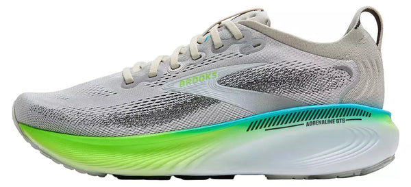M Brooks Adrenaline GTS 25, Oyster/Green Gecko/Blue