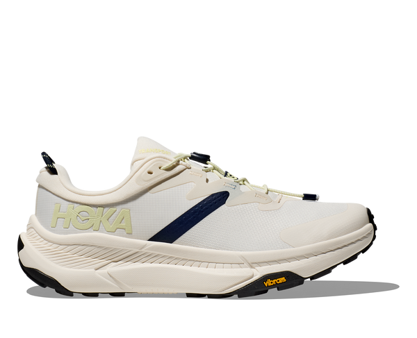 Men's Hoka Transport, Alabaster/Varsity Navy