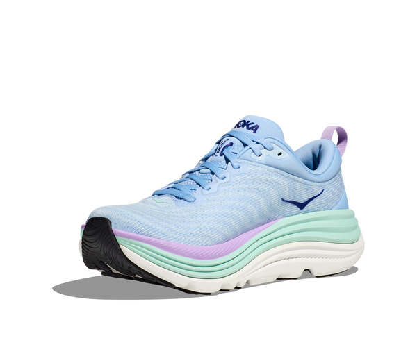 Women's Hoka Gaviota 5, Airy Blue/Sunlit Ocean