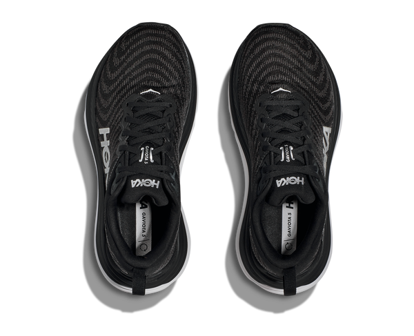Women's Hoka Gaviota 5, Black/White