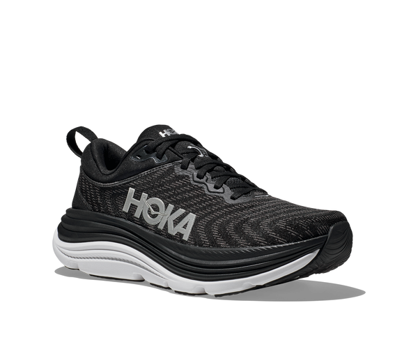 Women's Hoka Gaviota 5, Black/White