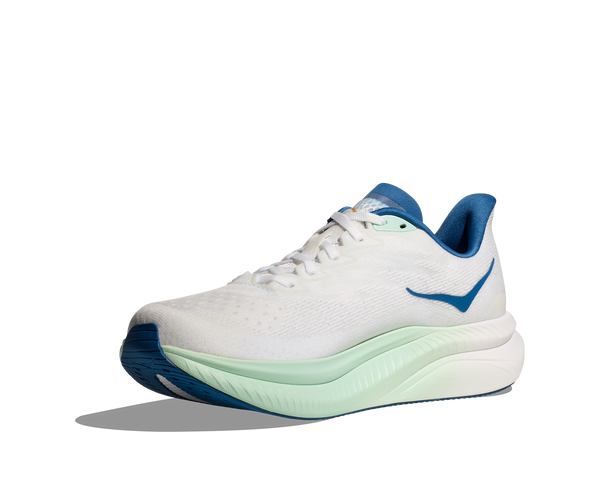 Men's Hoka Mach 6, Frost/Gold