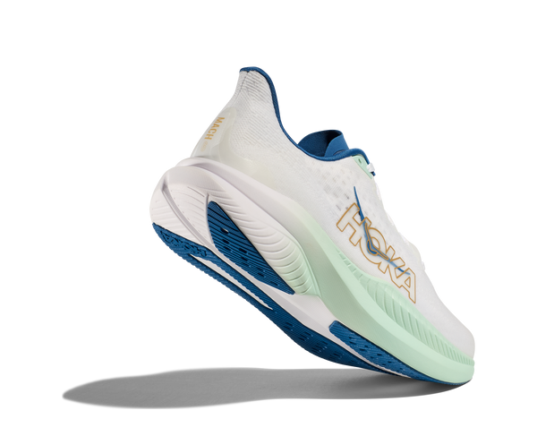 Men's Hoka Mach 6, Frost/Gold