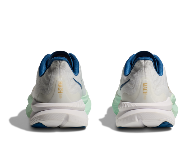 Men's Hoka Mach 6, Frost/Gold