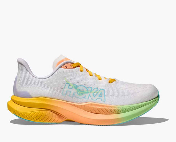 Mens Hoka Mach 6, Frost/Starlight Glow