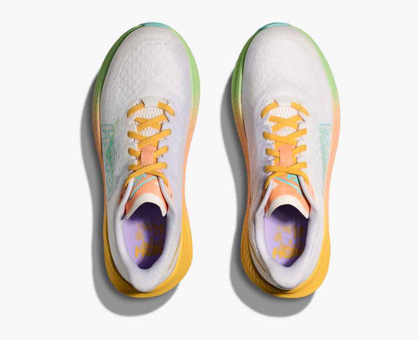 Mens Hoka Mach 6, Frost/Starlight Glow
