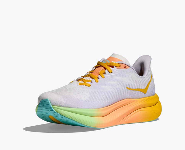 Mens Hoka Mach 6, Frost/Starlight Glow
