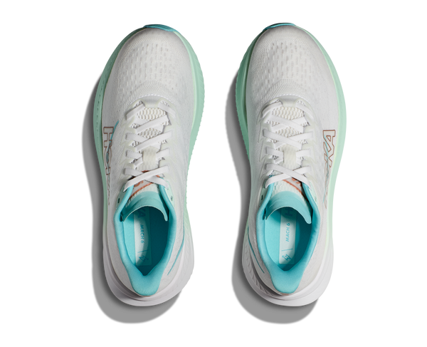 Women's Hoka Mach 6, Frost/Rose Gold