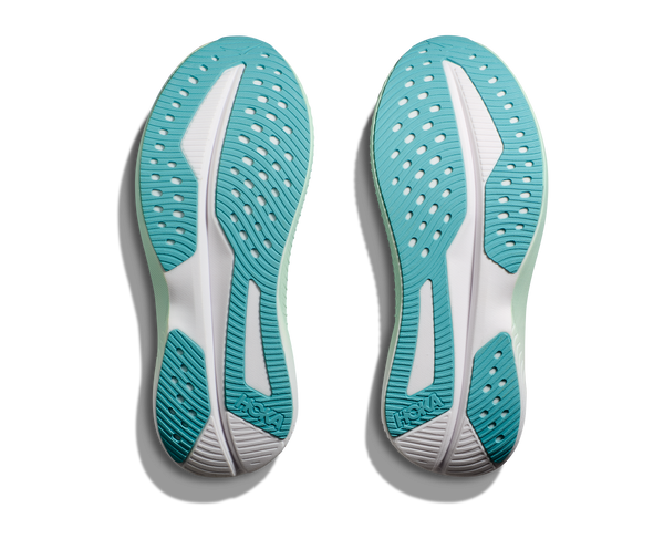 Women's Hoka Mach 6, Frost/Rose Gold