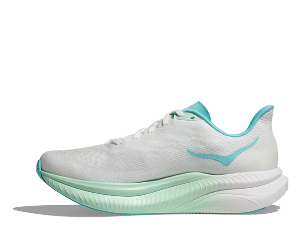 Women's Hoka Mach 6, Frost/Rose Gold
