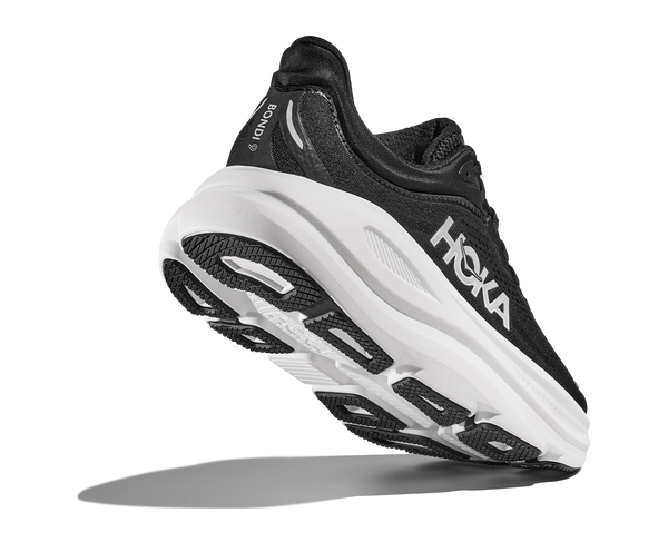 Men's Hoka Bondi 9, Black/White