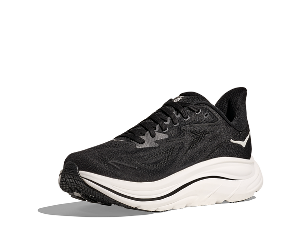 Mens Hoka Clifton 10 , Black/White