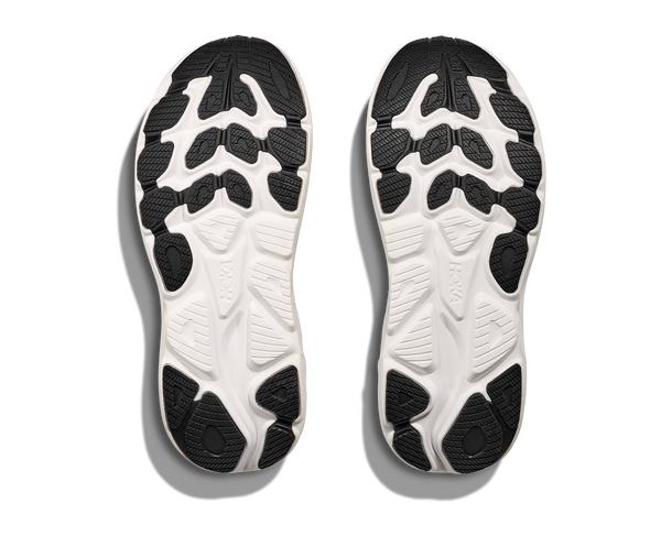 Mens Hoka Clifton 10 , Black/White