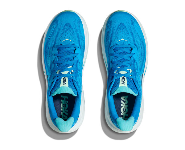Mens Hoka Clifton 10 , Hoka Blue/Skyward  Blue