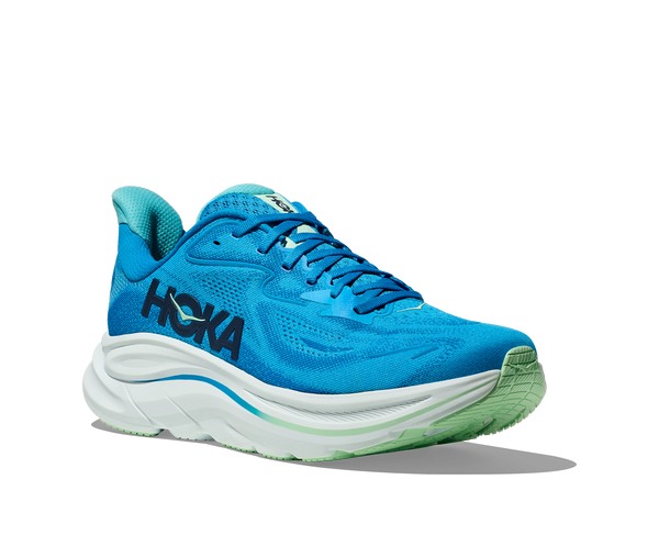 Mens Hoka Clifton 10 , Hoka Blue/Skyward  Blue
