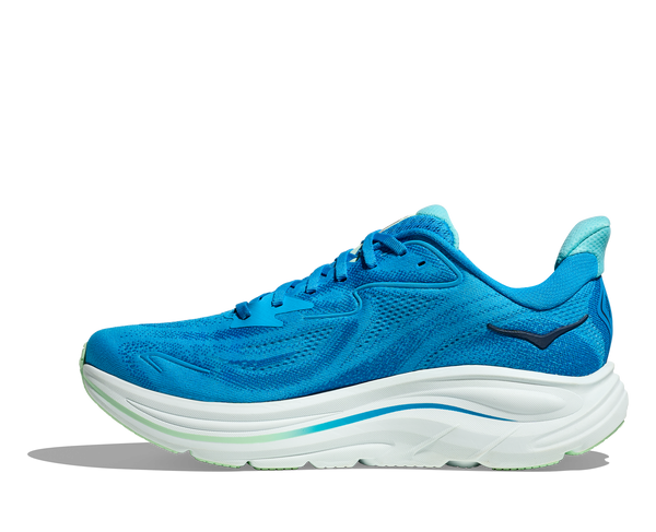 Mens Hoka Clifton 10 , Hoka Blue/Skyward  Blue