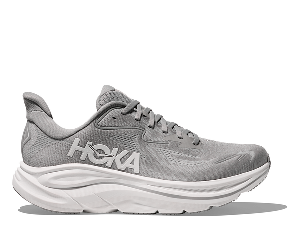 Mens Hoka Clifton 10 , Stellar Grey/Stardust