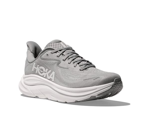 Mens Hoka Clifton 10 , Stellar Grey/Stardust