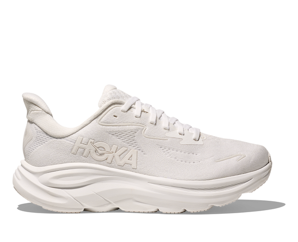 Mens Hoka Clifton 10 , White/White