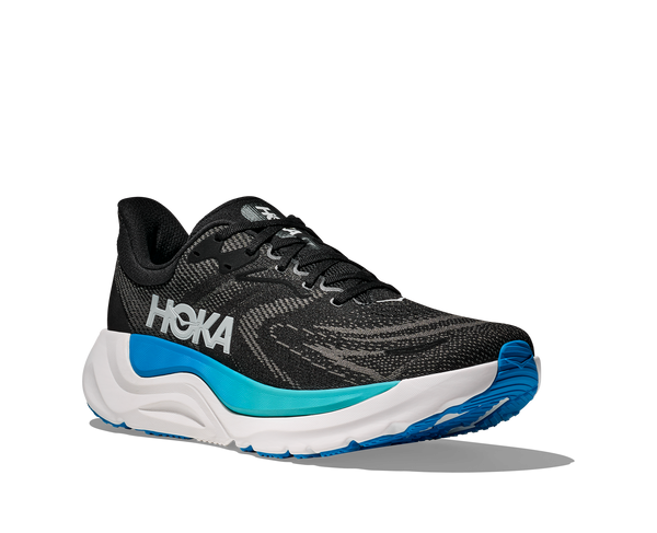 Mens Hoka Arahi 8 , Black/Skyward Blue