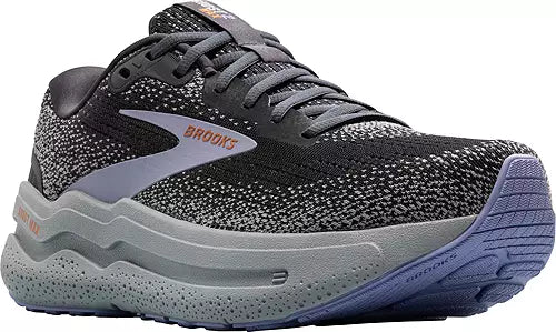 Women's Brooks Ghost Max 2, Ebony/Sweet Lavender/Alloy