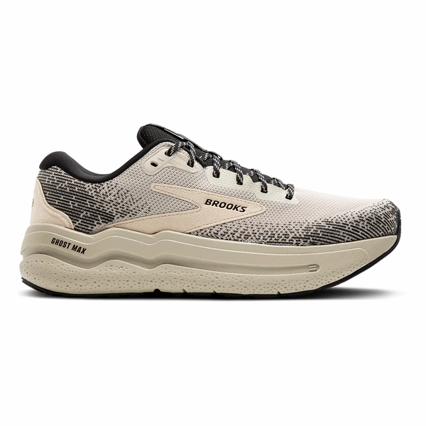 Women's Brooks Ghost Max 2, Pelican/Pelican/Black