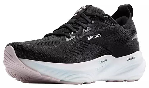 Women's Brooks Glycerin 22, Black/Orchid Ice/White