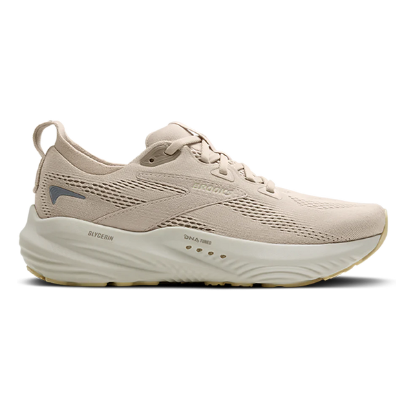 Women's Brooks Glycerin 22, Almond Peach/London Fog/Almond