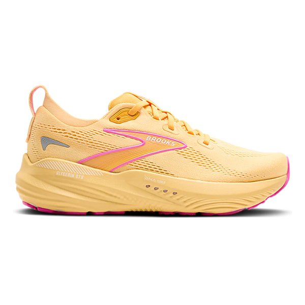 Womens Brooks Glycerin GTS 22, Sherbert/Apricot/Pink