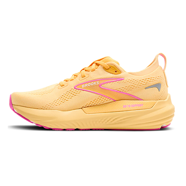 Womens Brooks Glycerin GTS 22, Sherbert/Apricot/Pink