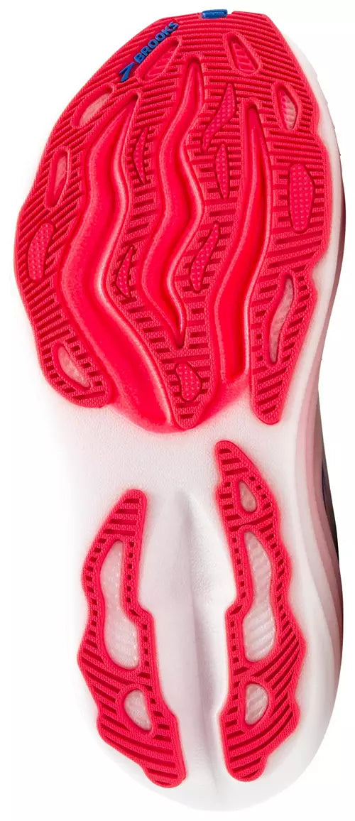 Women's Brooks Glycerin Max, White/Black/Diva Pink