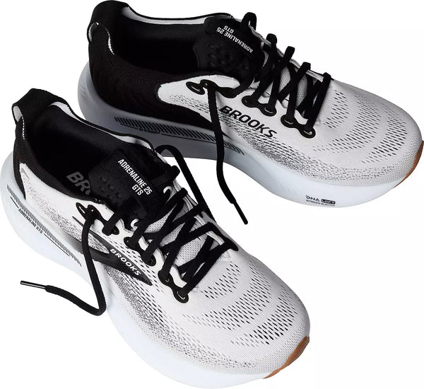 Womens Brooks Adrenaline GTS 25, White/Black/White