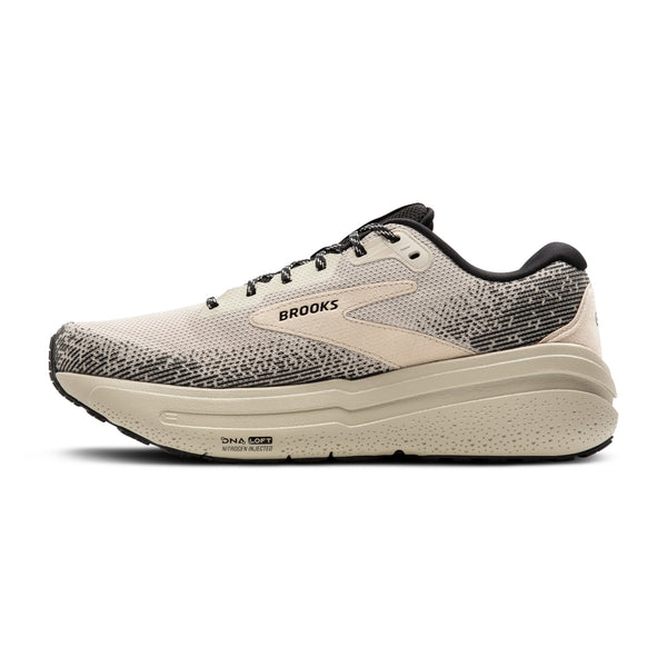 Men's Hoka Brooks Ghost Max 2, Pelican/Pelican/Black