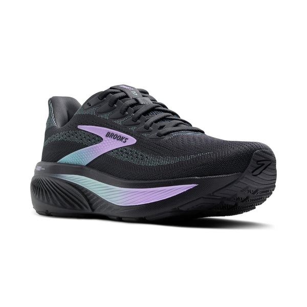 Womens Brooks Ghost 17, Grey/Clearwater/Purple