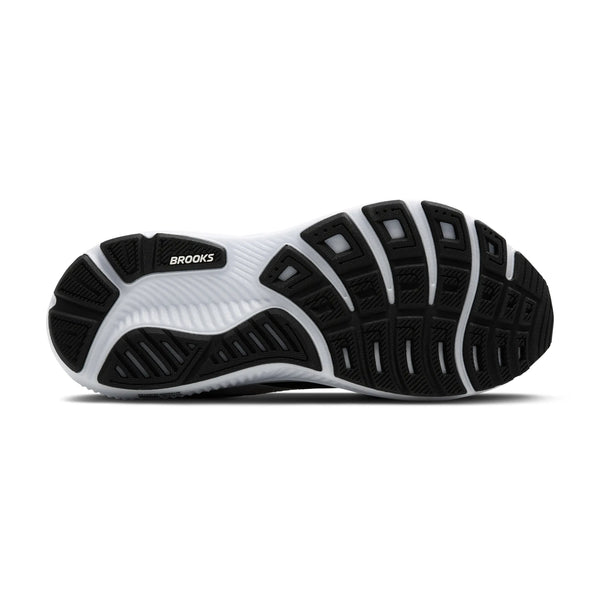 Womens Brooks Ghost 17, Black/Grey/White