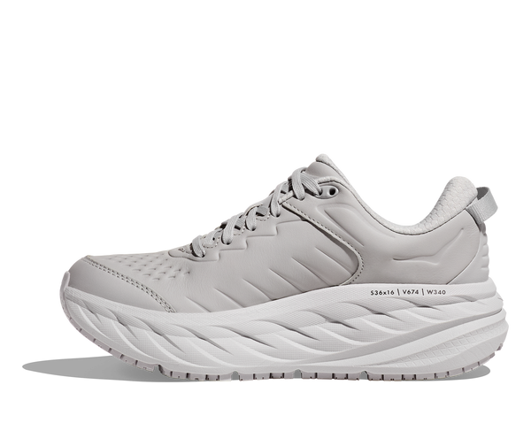 Women's Hoka Bondi SR, Harbor Mist/Lunar Rock