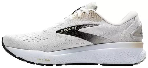 Brooks Ghost 16, White/Pelican/Oyster