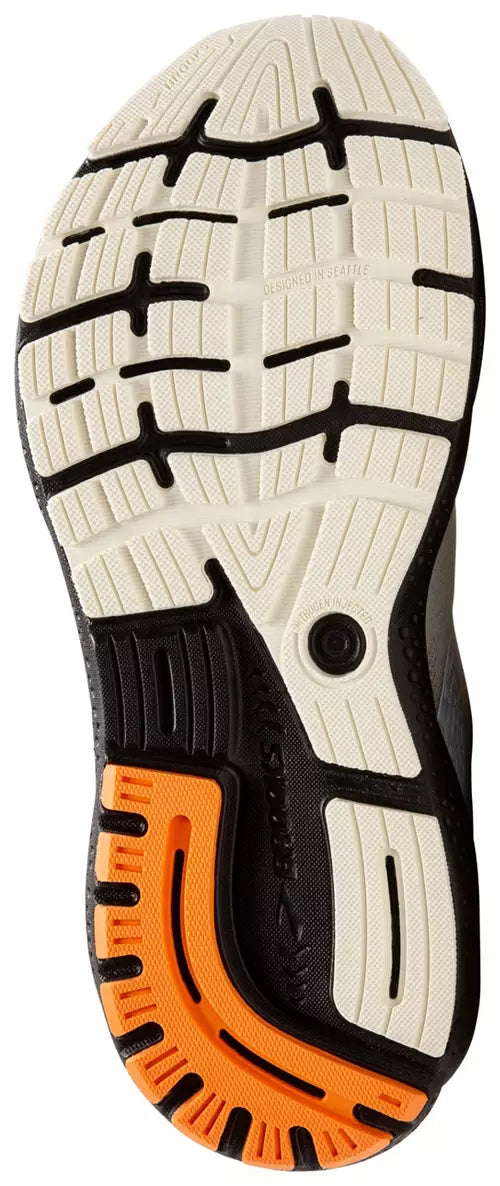 Brooks Ghost 16, Ecru/Orange/Black