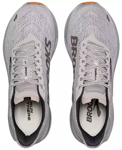 Men's Brooks Hyperion 2, Alloy/Bright White/Black