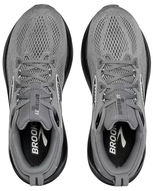 Men's Brooks Glycerin 22, Primer Gray/Ebony/Bluewash