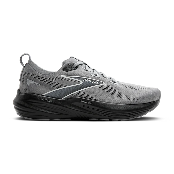 Men's Brooks Glycerin GTS 22, Primer Gray/Ebony/Bluewash