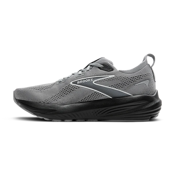 Men's Brooks Glycerin GTS 22, Primer Gray/Ebony/Bluewash