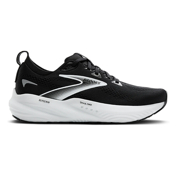 Women's Brooks Glycerin 22, Black/Grey/White
