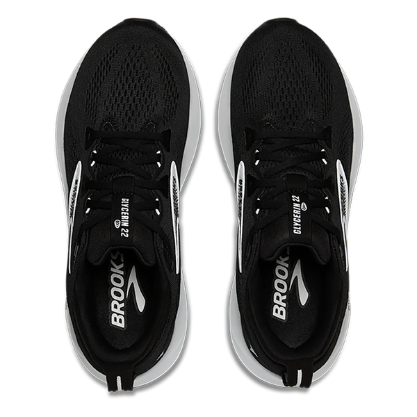 Women's Brooks Glycerin 22, Black/Grey/White