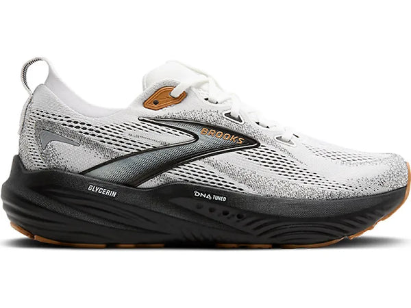 M Brooks Glycerin 22, White/Grey/Black